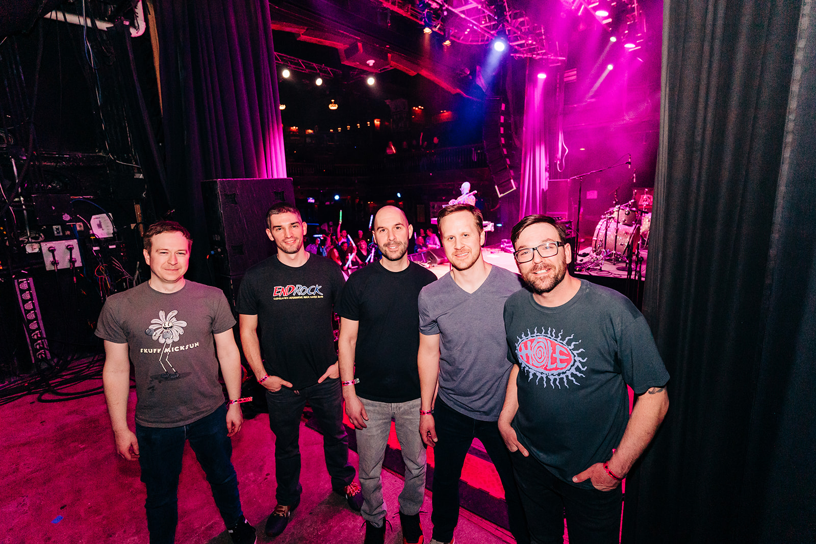 EndRock backstage at the House of Blues